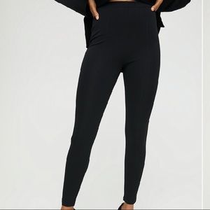 Babaton navy fitted dress pants